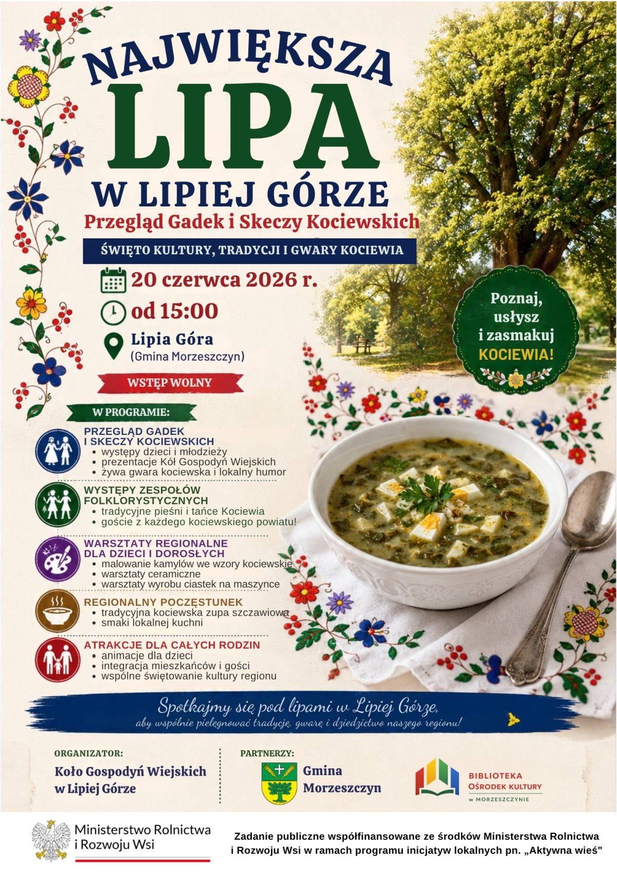 Lipia Góra ponownie stanie się stolicą kociewskiego humoru, tradycji i dobrej zabawy - Aktualności