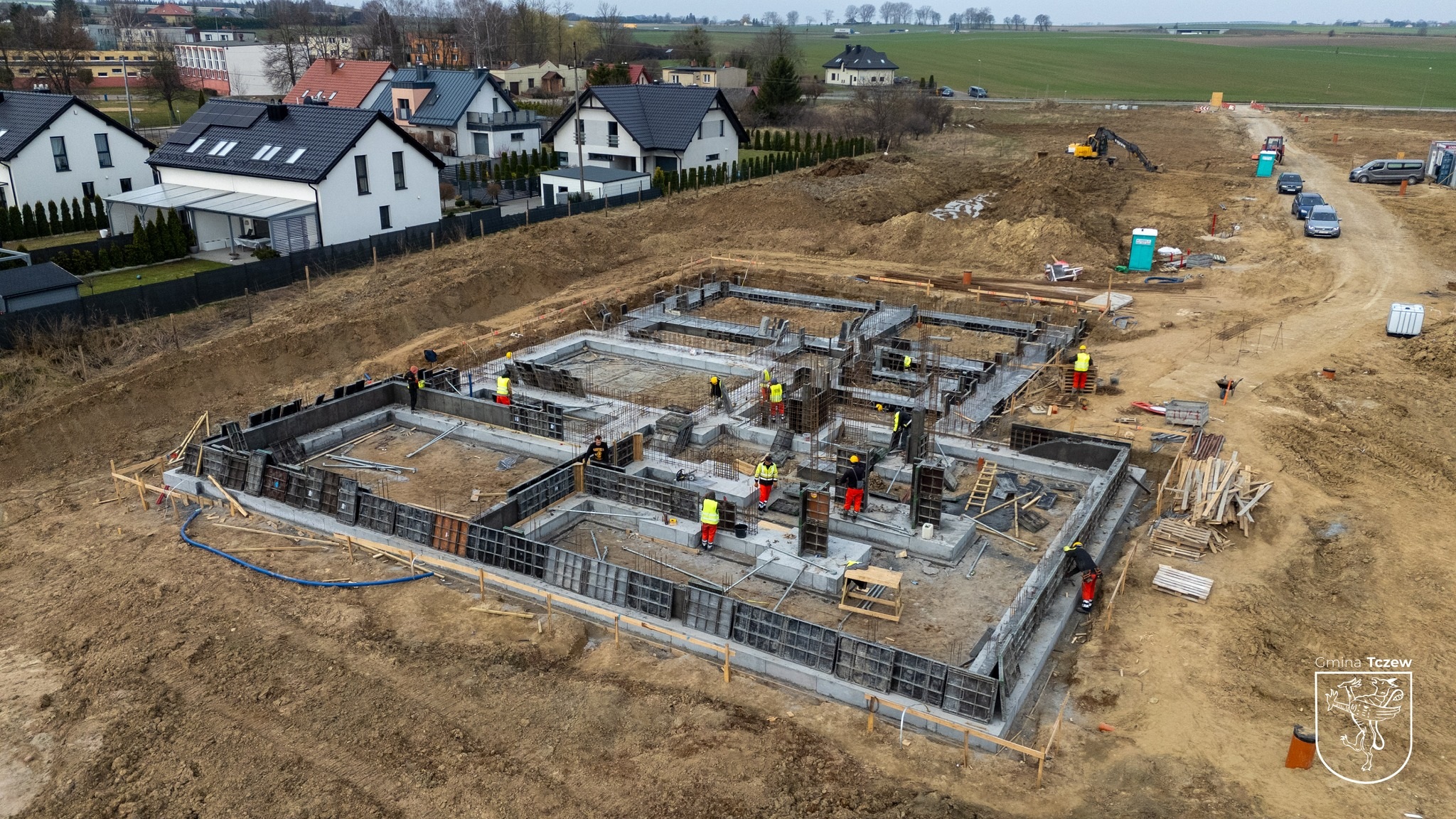 Mury przedszkola w Stanisławiu pną się w górę - Aktualności