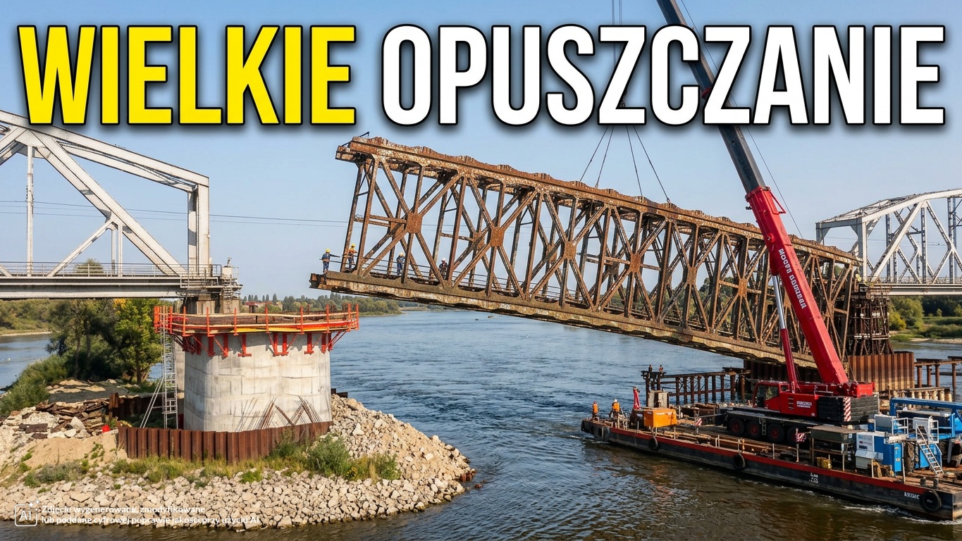 Most Tczewski. Rusza najbardziej widowiskowa operacja - Aktualności