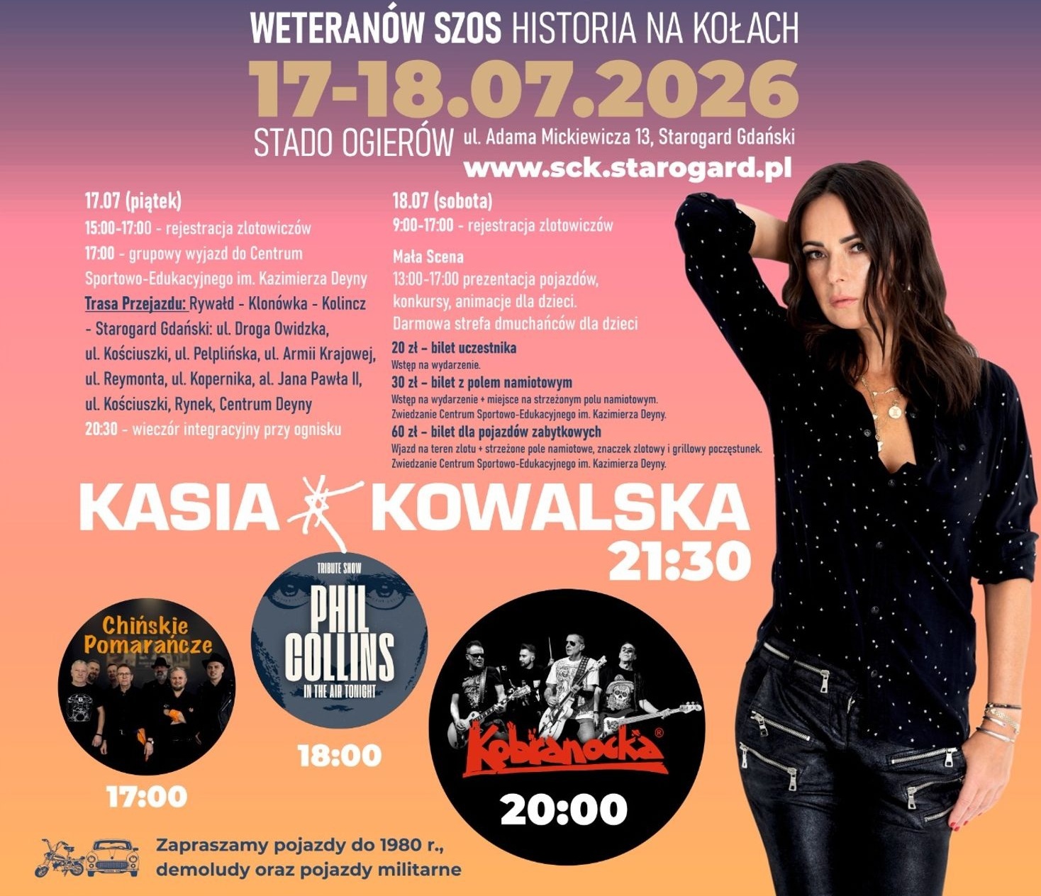 Starogard Gdański zaprasza na XVI Zlot Weteranów Szos - Aktualności