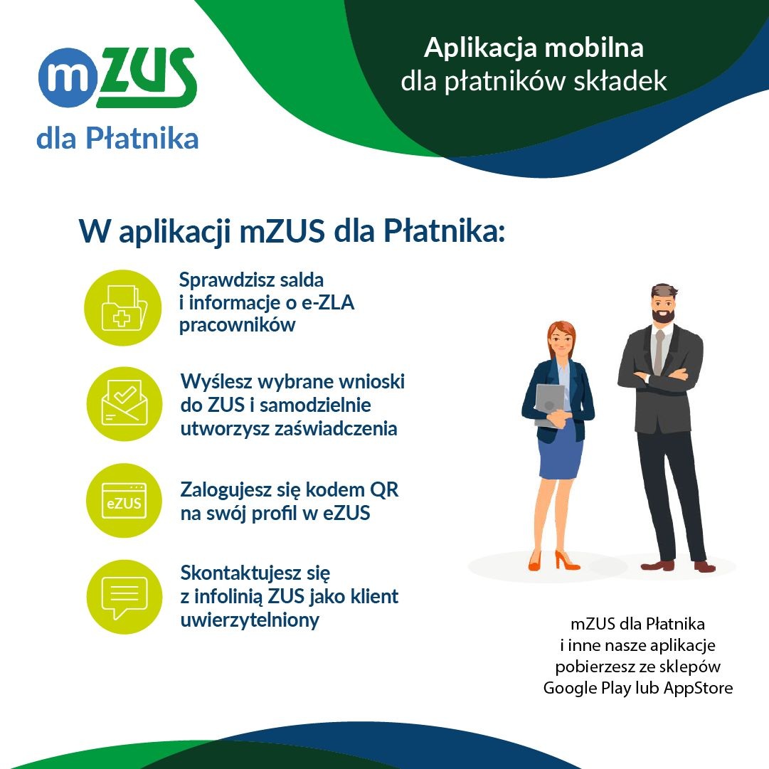 Nowa aplikacja ZUS dla biznesu. Sprawdź, co oferuje mZUS dla Płatnika - Aktualności