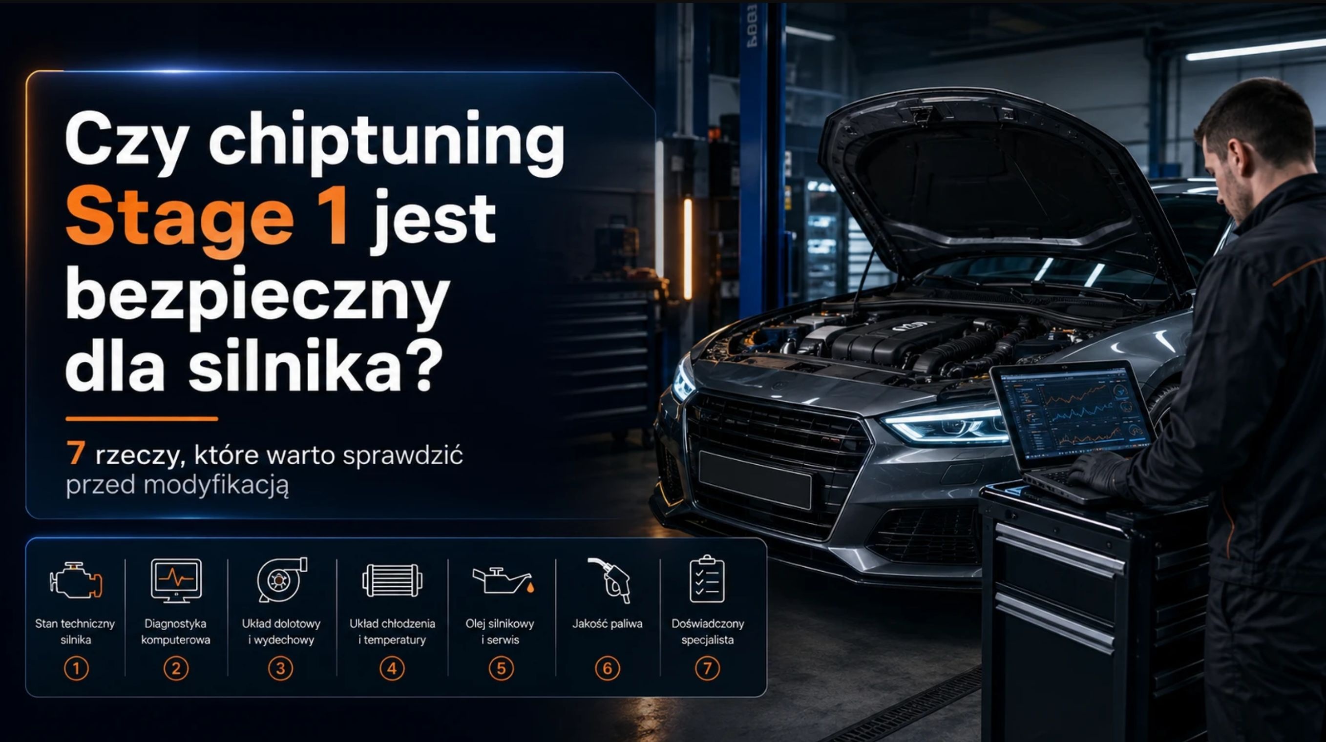 Czy chiptuning Stage 1 jest bezpieczny dla silnika? 7 rzeczy, które warto sprawdzić przed modyfikacją - Aktualności