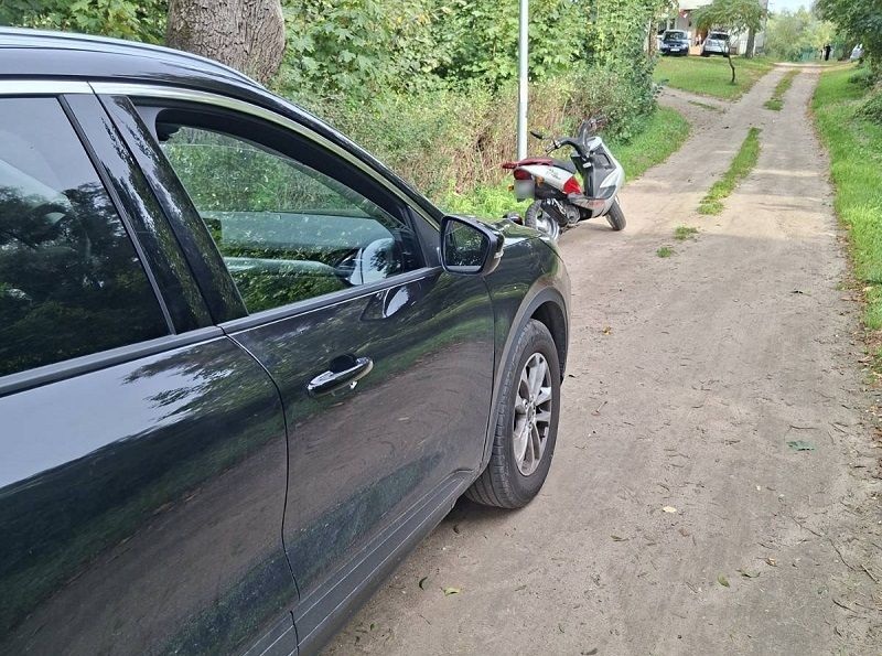 Policjanci zatrzymali 44-letniego motorowerzystę pod wpływem amfetaminy - Aktualności