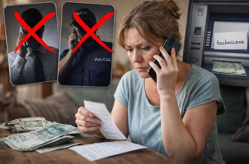 Uwierzyła fałszywemu pracownikowi banku i policjantowi. 42-latka straciła 16,5 tysiąca złotych - Aktualności