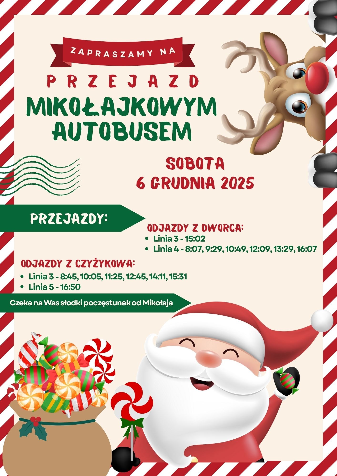 Mikołajkowy Autobus już w sobotę 6 grudnia - Aktualności