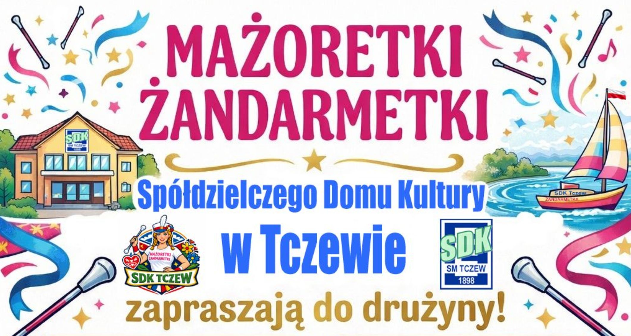 Mażoretki i Żandarmetki zapraszają do drużyny w Tczewie - Aktualności