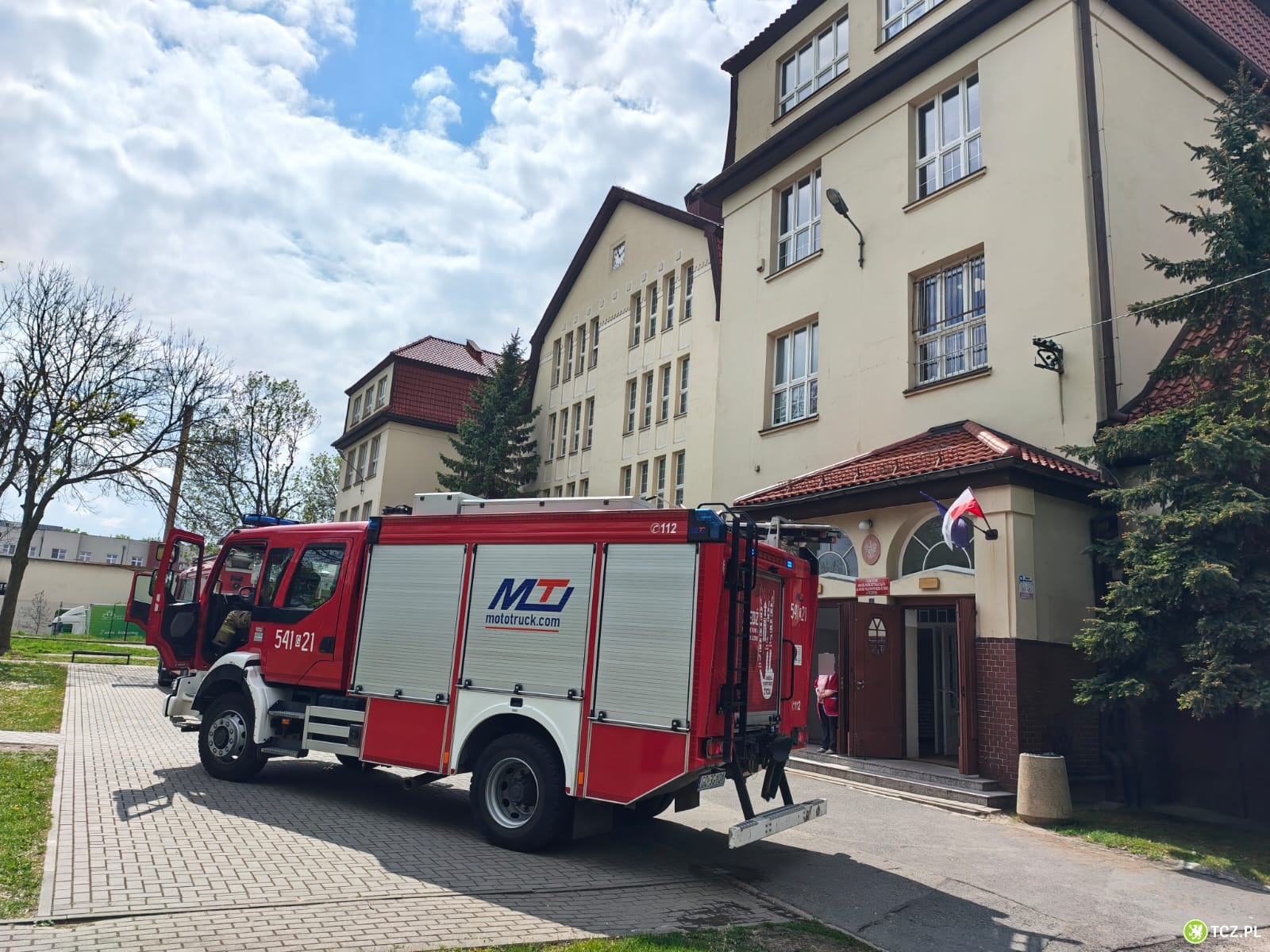 Ewakuacja I Liceum Ogólnokształcącego w Tczewie - Aktualności