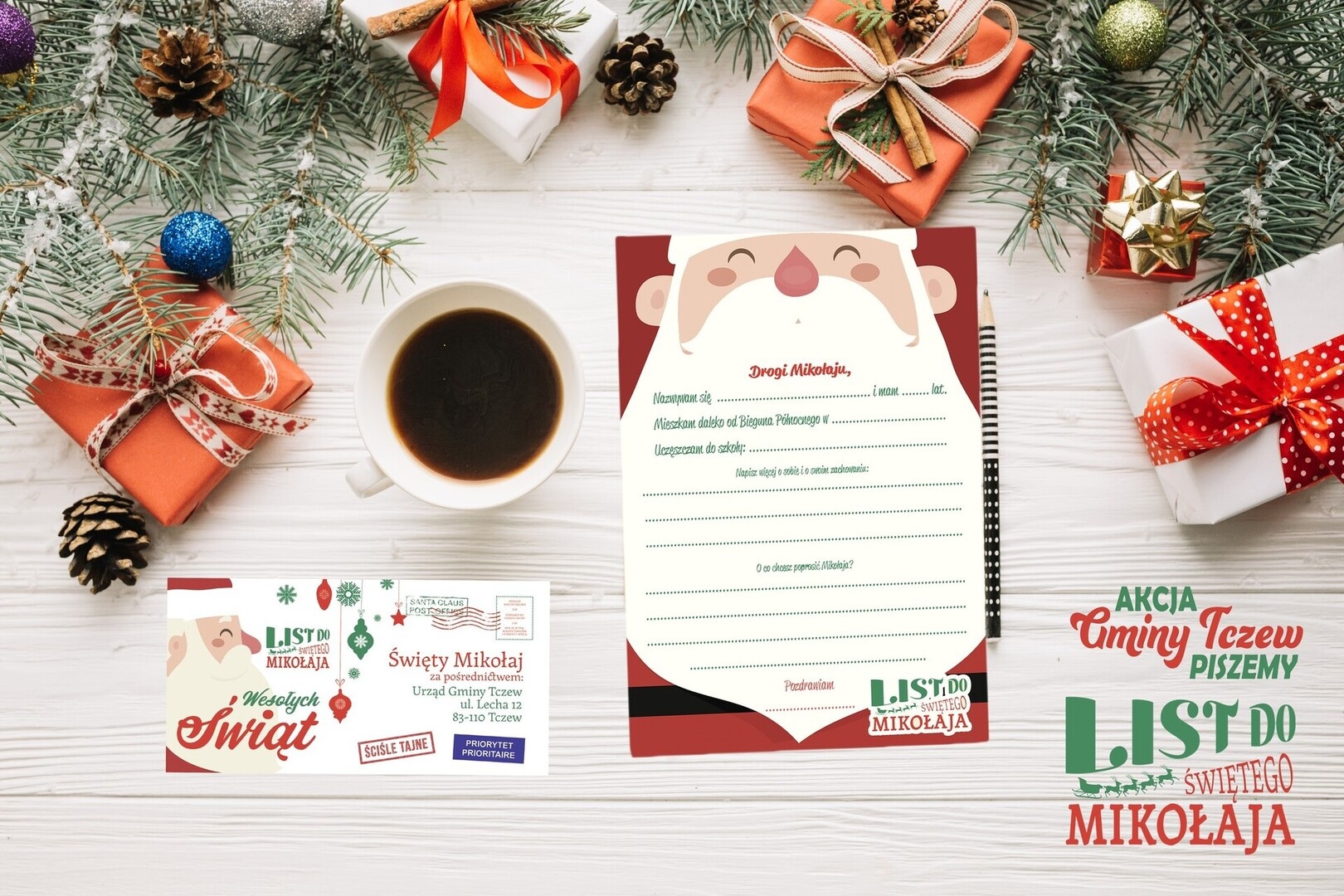 Wyślą listy do świętego Mikołaja - Aktualności