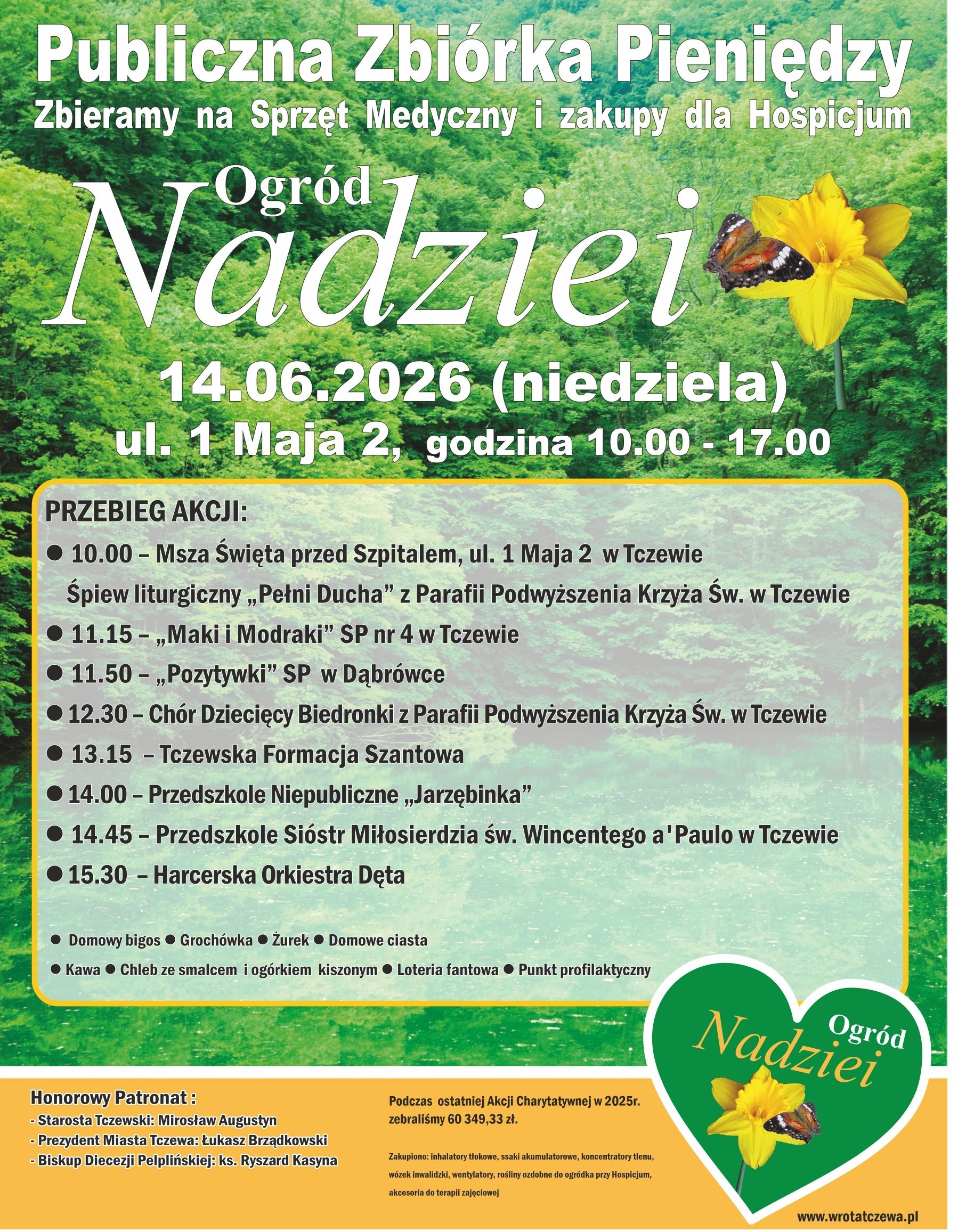 Ogród Nadziei 2026 - wspólnie dla tczewskiego hospicjum - Aktualności
