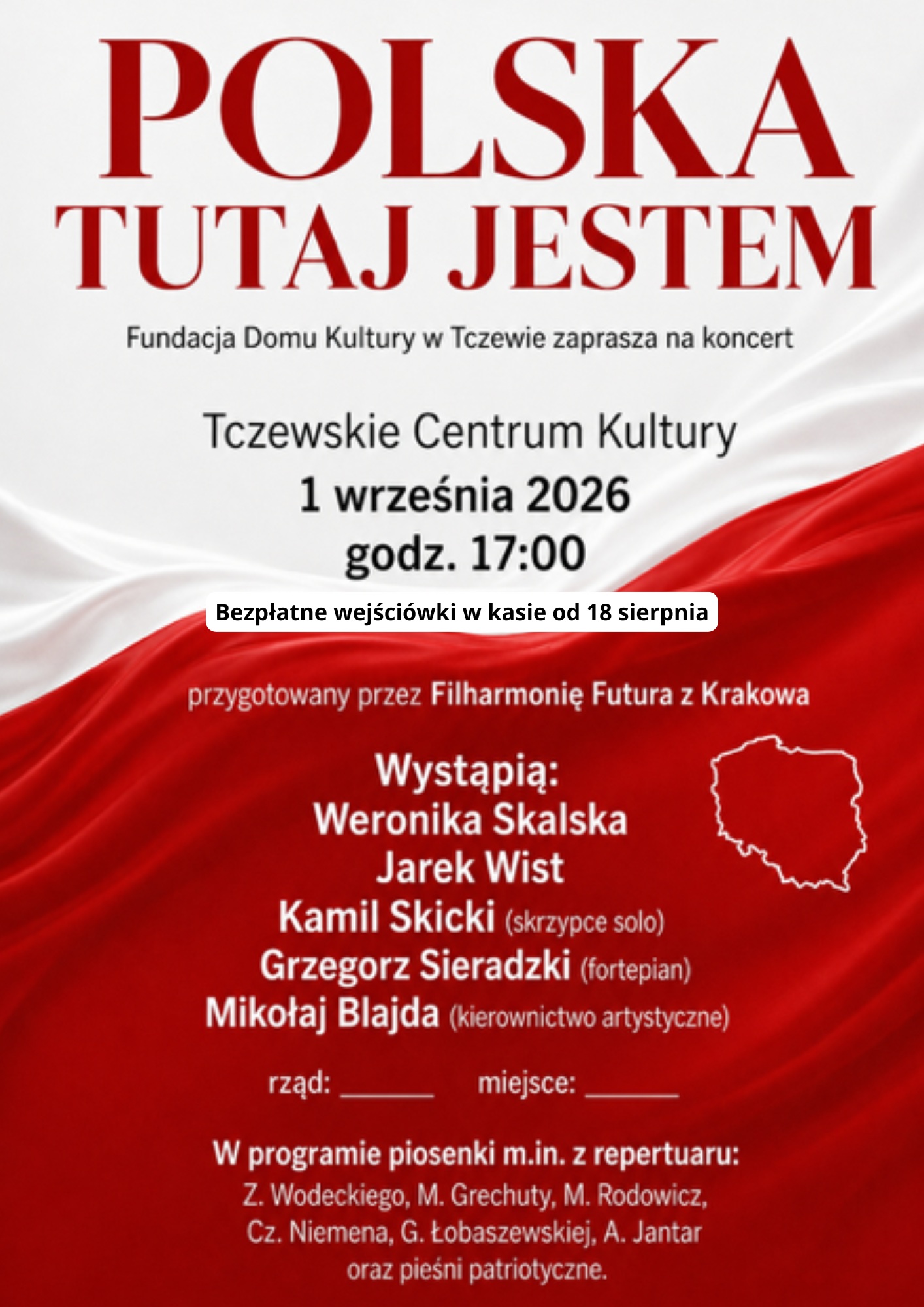 POLSKA TUTAJ JESTEM - muzyczny manifest w rocznicę wybuchu II wojny światowej - Aktualności